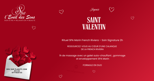 Formule Saint Valentin en DUO - Rituel SPA Marin French Riviera